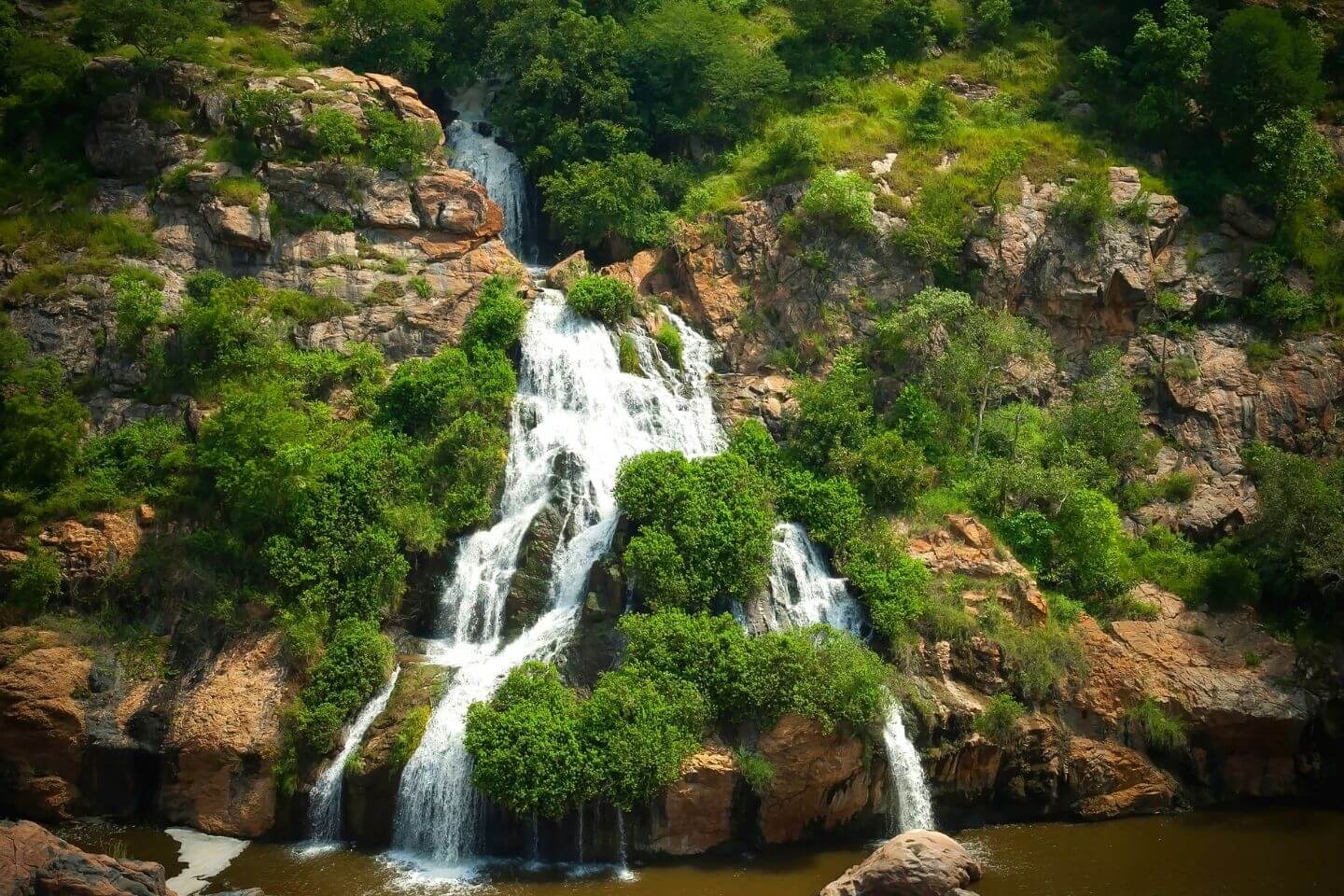 Chunchi Falls is one of the best Waterfalls to see near Bangalore within 100 km